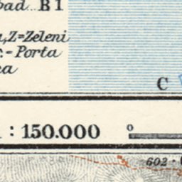 Split (Spalato) town plan, 1929 Preview 2