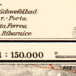 Map of the environs of Spalato (Split), 1913 Preview 2