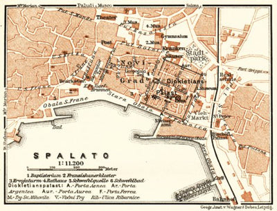 Split environs map, 1911 Preview 1