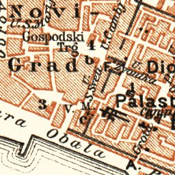 Split environs map, 1911 Preview 2