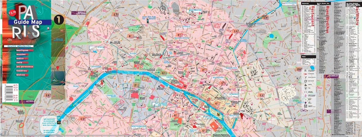 Paris 2015 Map by TerraMaps | Avenza Maps