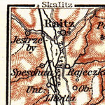 Brünn (Brno), town plan with environs map (Blansko), 1911 Preview 3