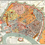 Antwerp (Antwerpen, Anvers) town plan, 1898 Preview 1