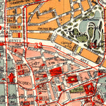 Antwerp (Antwerpen, Anvers) town plan, 1898 Preview 2