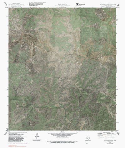 TX-DEVILS SINKHOLE: GeoChange 1970-2012 Preview 1
