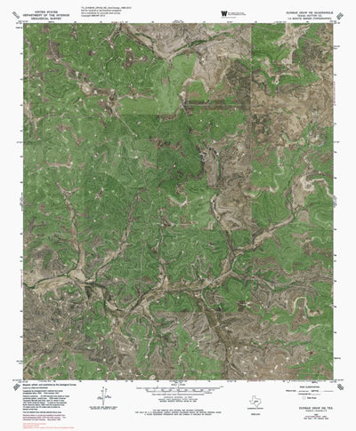 TX-DUNBAR DRAW NE: GeoChange 1966-2012 Preview 1