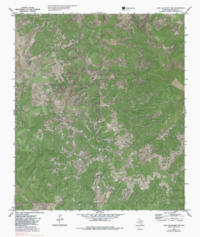 TX-FORT MCKAVETT NW: GeoChange 1968-2012 Preview 1