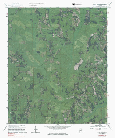 AL-BLUFF SPRINGS: GeoChange 1965-2013 Preview 1