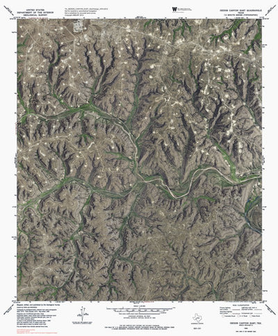TX-GEDDIS CANYON EAST: GeoChange 1974-2012 Preview 1