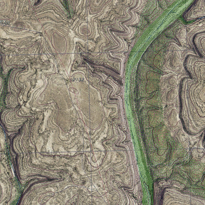 TX-MEYERS CANYON NW: GeoChange 1974-2012 Preview 2