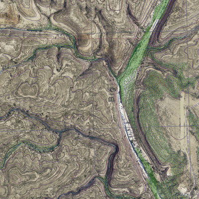TX-MEYERS CANYON NW: GeoChange 1974-2012 Preview 3