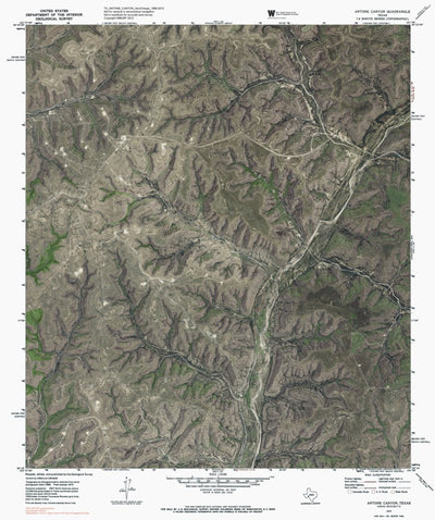 TX-ANTONE CANYON: GeoChange 1968-2012 Preview 1