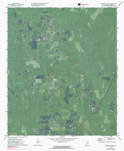AL-GEORGIANA WEST: GeoChange 1971-2013 Preview 1
