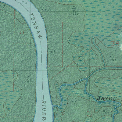 AL-STIGGINS LAKE: GeoChange 1976-2013 Preview 2