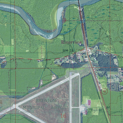 AL-BREWTON SOUTH: GeoChange 1958-2013 Preview 2