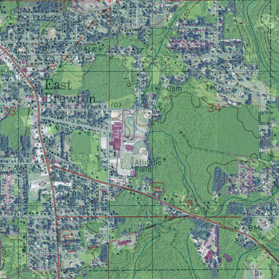 AL-BREWTON SOUTH: GeoChange 1958-2013 Preview 3