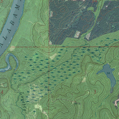 AL-FLYNNS LAKE: GeoChange 1971-2013 Preview 2