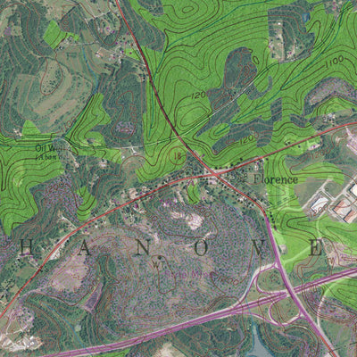 PA-BURGETTSTOWN: GeoChange 1952-2013 Preview 2