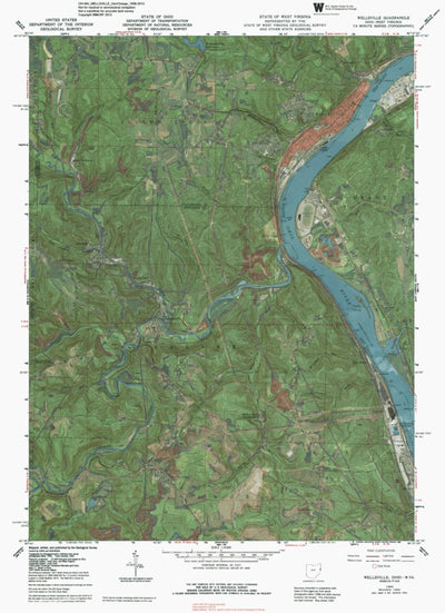 OH-WV-WELLSVILLE: GeoChange 1956-2013 Preview 1