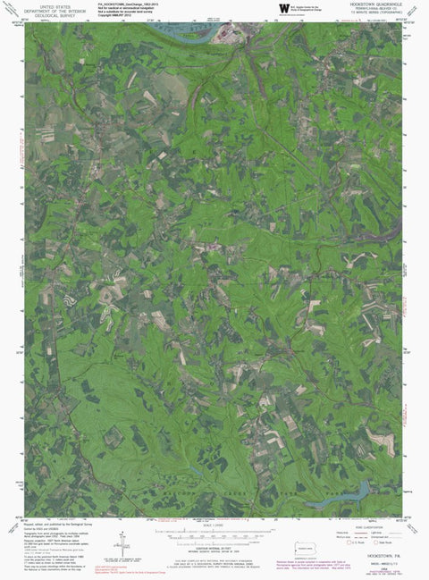 PA-HOOKSTOWN: GeoChange 1952-2013 Preview 1