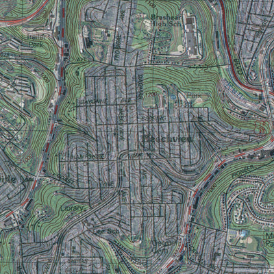 PA-PITTSBURGH WEST: GeoChange 1991-2013 Preview 3