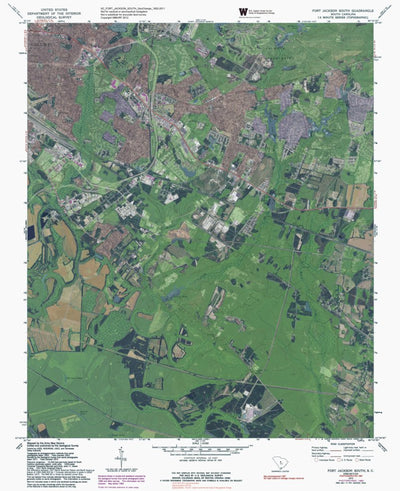 SC-FORT JACKSON SOUTH: GeoChange 1952-2011 Preview 1