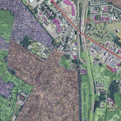 SC-FORT JACKSON SOUTH: GeoChange 1952-2011 Preview 3