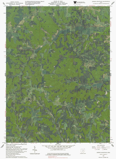 OH-SPRING MOUNTAIN: GeoChange 1960-2013 Preview 1