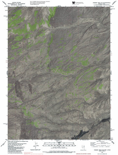 NV-UT-FERBER PEAK SE: GeoChange 1979-2010 Preview 1