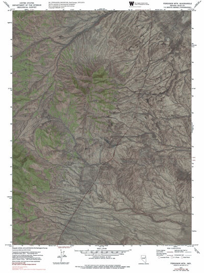 NV-FERGUSON MOUNTAIN: GeoChange 1970-2010 Preview 1