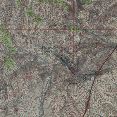 NV-FERGUSON MOUNTAIN: GeoChange 1970-2010 Preview 2