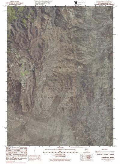 NV-FOX CANYON: GeoChange 1964-2010 Preview 1