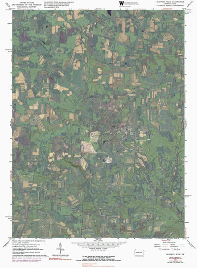 PA-SLIPPERY ROCK: GeoChange 1958-2010 Preview 1