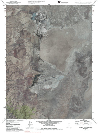 NV-HUALAPAI FLAT SOUTH: GeoChange 1974-2010 Preview 1
