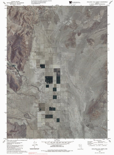 NV-HUALAPAI FLAT NORTH: GeoChange 1974-2010 Preview 1