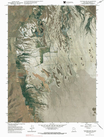 UT-THATCHER MOUNTAIN SW: GeoChange 1956-2011 Preview 1