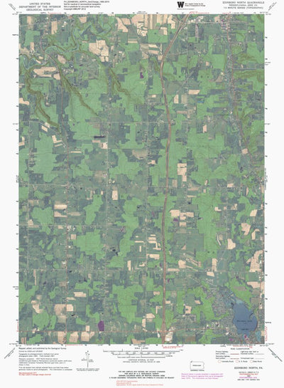 PA-EDINBORO NORTH: GeoChange 1964-2010 Preview 1