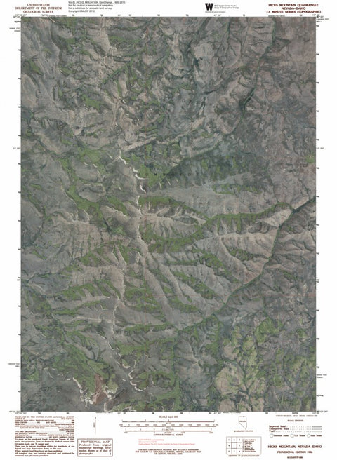NV-ID-HICKS MOUNTAIN: GeoChange 1980-2010 Preview 1