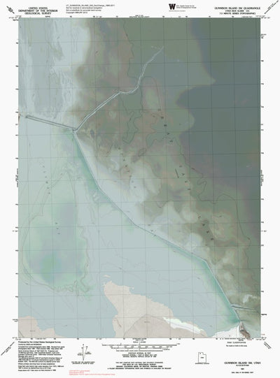 UT-GUNNISON ISLAND SW: GeoChange 1966-2011 Preview 1