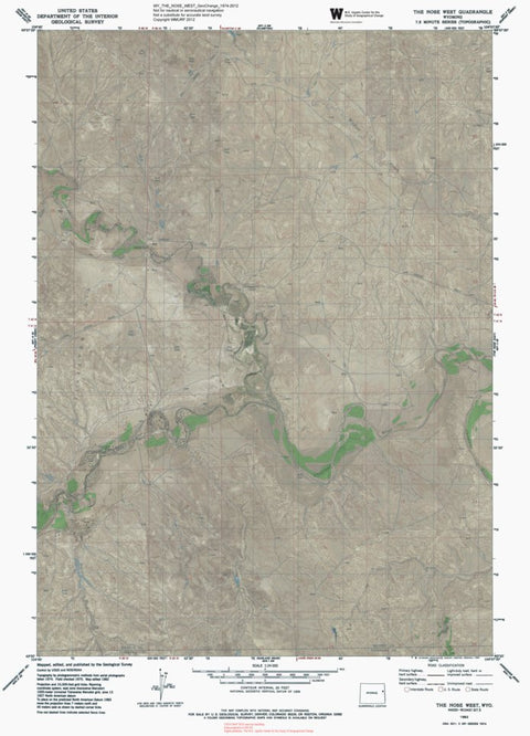 WY-THE NOSE WEST: GeoChange 1974-2012 Preview 1