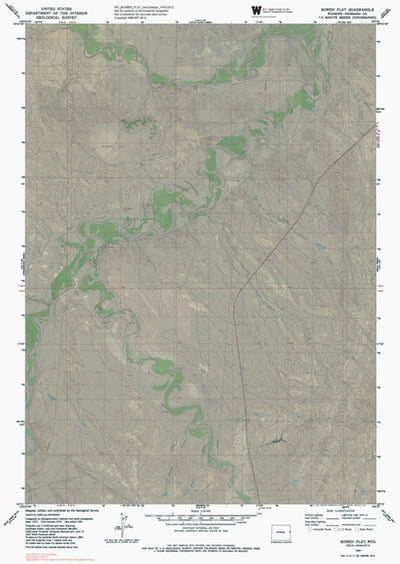 WY-BOWEN FLAT: GeoChange 1974-2012 Preview 1
