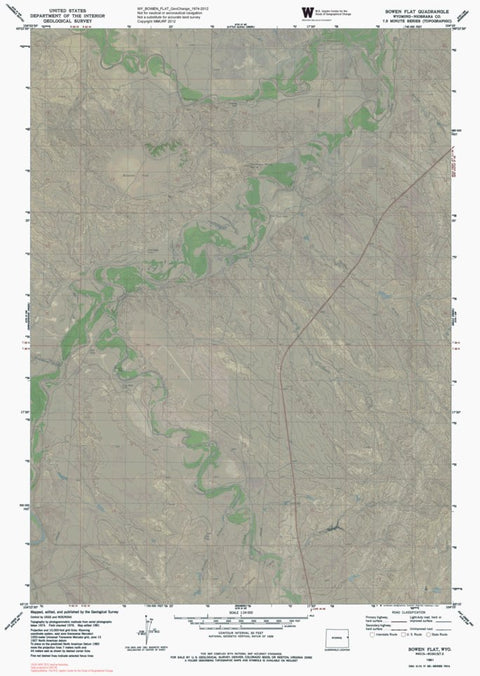 WY-BOWEN FLAT: GeoChange 1974-2012 Preview 1