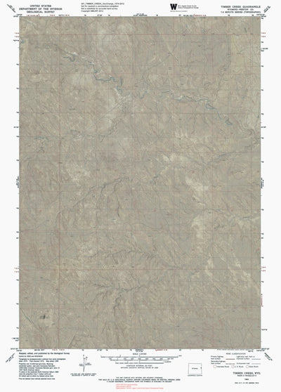 WY-TIMBER CREEK: GeoChange 1974-2012 Preview 1