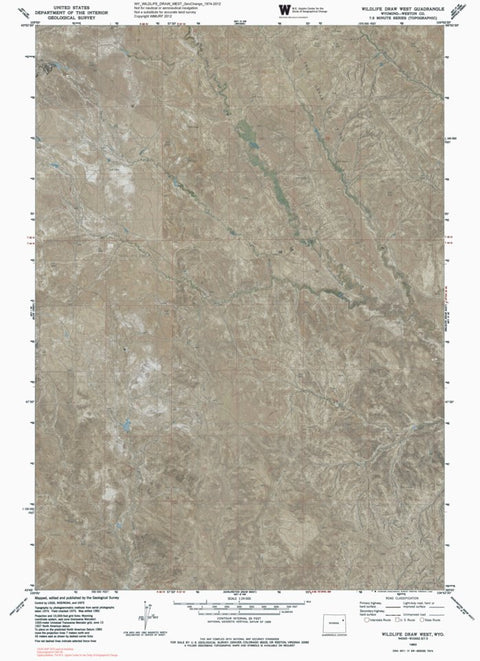 WY-WILDLIFE DRAW WEST: GeoChange 1974-2012 Preview 1