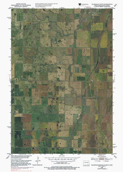 ND-SD-ELLENDALE SOUTH: GeoChange 1951-2014 Preview 1