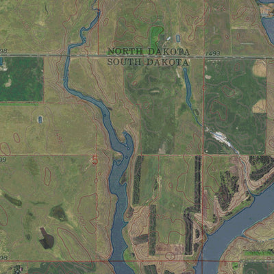 SD-ND-FREDERICK NW: GeoChange 1965-2014 Preview 2