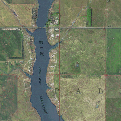 SD-ND-FREDERICK NW: GeoChange 1965-2014 Preview 3