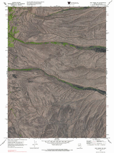 NV-SUN CREEK NW: GeoChange 1967-2010 Preview 1