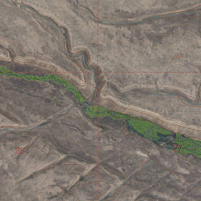 NV-SUN CREEK NW: GeoChange 1967-2010 Preview 2