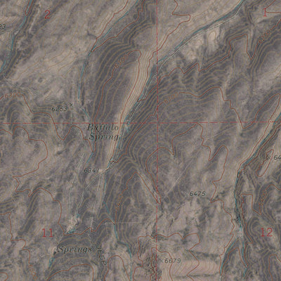 NV-SUN CREEK NW: GeoChange 1967-2010 Preview 3